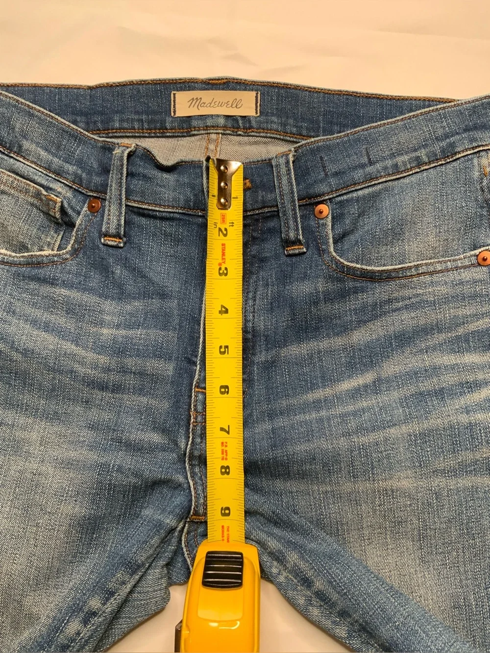 Madewell Jeans Lot of 2 Size 29 Petite High Rise Skinny Curvy Distressed Denim